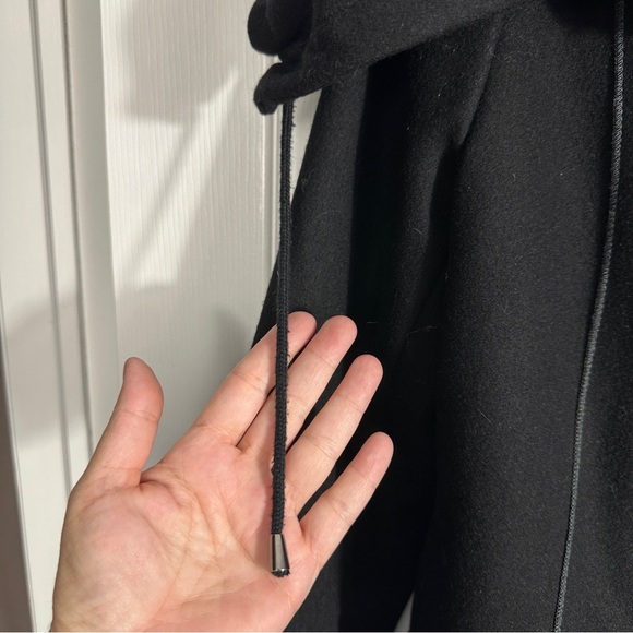 Bijenkorf Collection Eur. sz. 44 (US 12) heavyweight coat, wool blend, winter - Picture 3 of 16